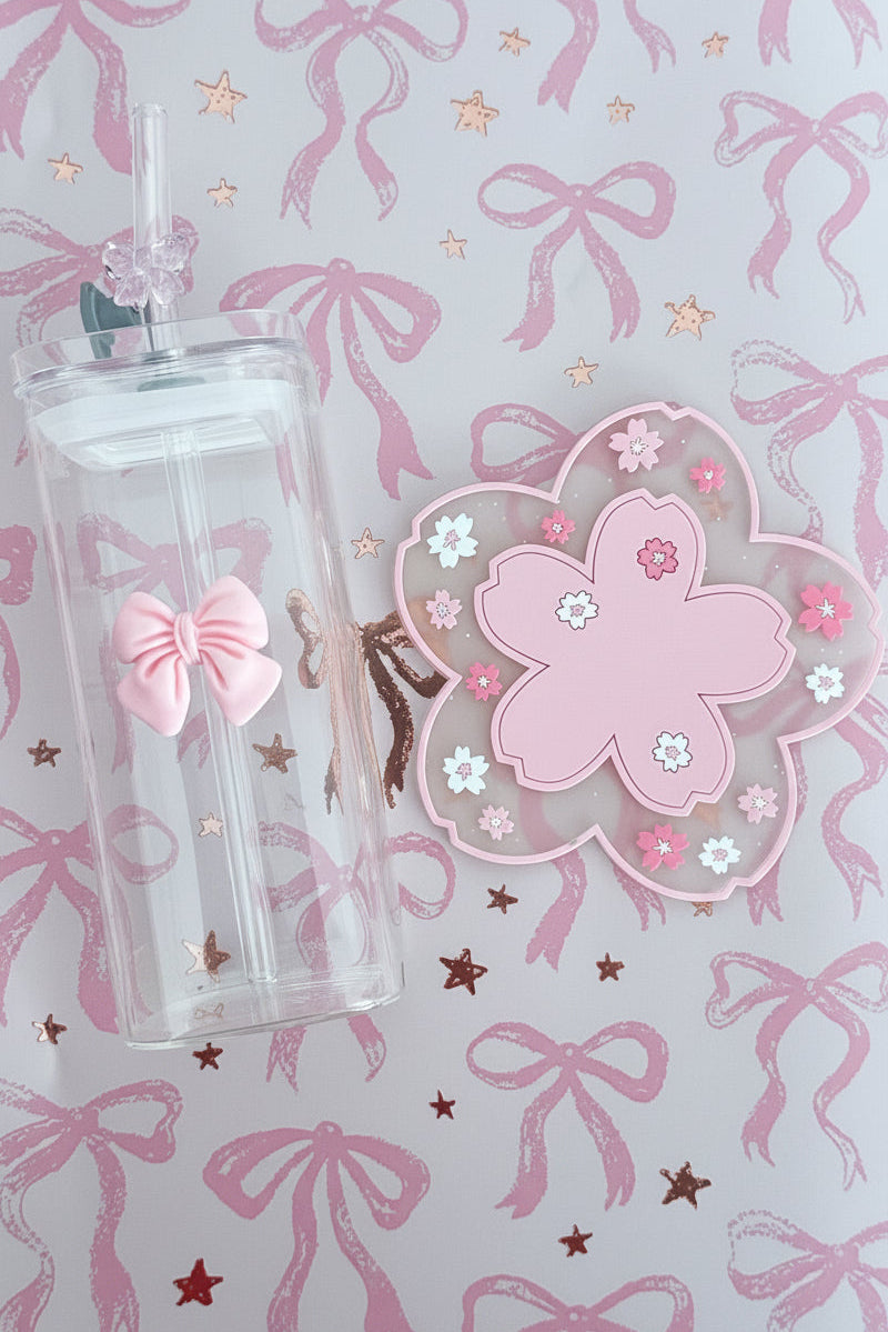 Bow-utiful Personalized Glass