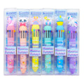 10-Color Retractable Ballpoint Pen, Magical Fantasy